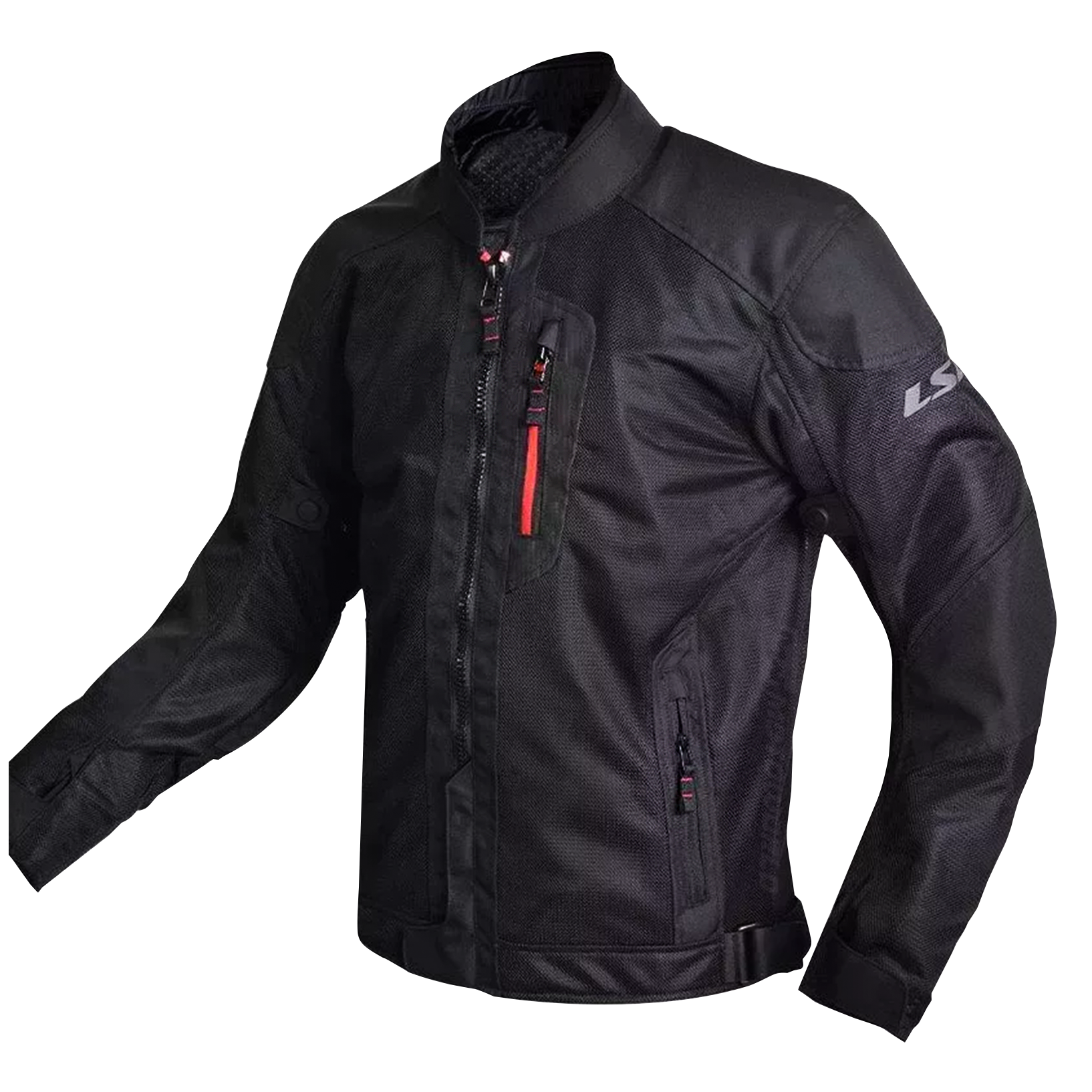 CASACA LS2 HOMBRE ALBA GRIS BLANCO/ NEGRO